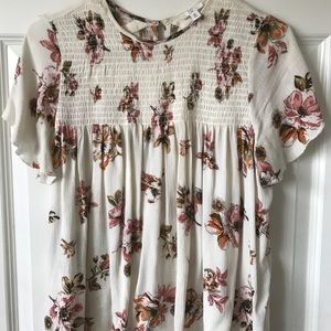 Women's floral blouse
